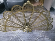 Paravan antiscantei evantai pt.semineu din bronz